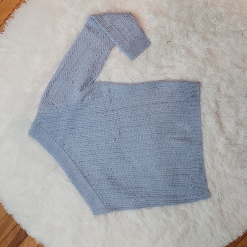 Venus one shoulder knit sweater
